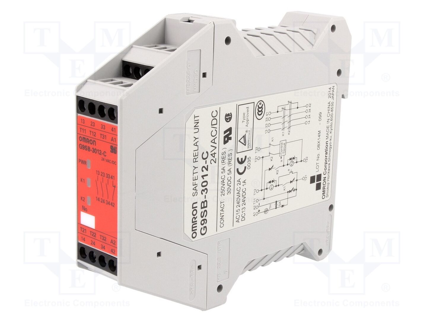 OMRON G9SB-3012-C Turvarele 24VAC/24VDC