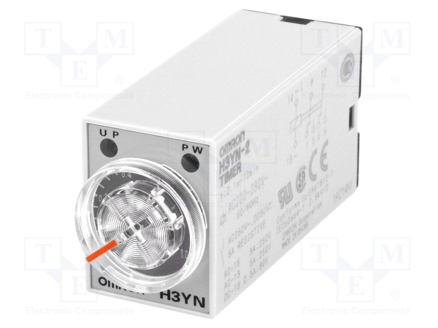 OMRON H3YN-2-200-230AC Ajastin 0,1s-10min