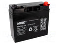 NERBO ACCU-NBC24-12I Happoakku 12V 24Ah AGM