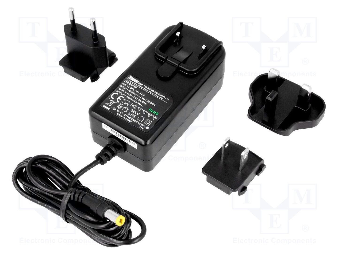 SUNNY ZSI12/2A/LED-PLUG Kytkinlähde 2A pistotulppa