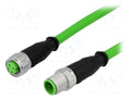 HARTING 21349293405075 Anturikaapeli M12