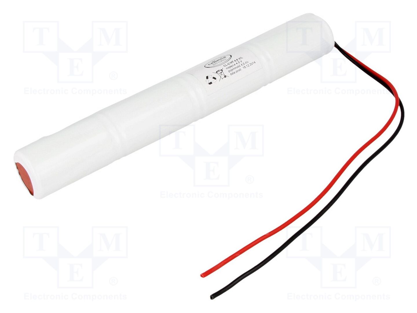 CELLEVIA BATTERIES CL-C/HT4.8V/L Ladattava akku Ni-MH 4.8V