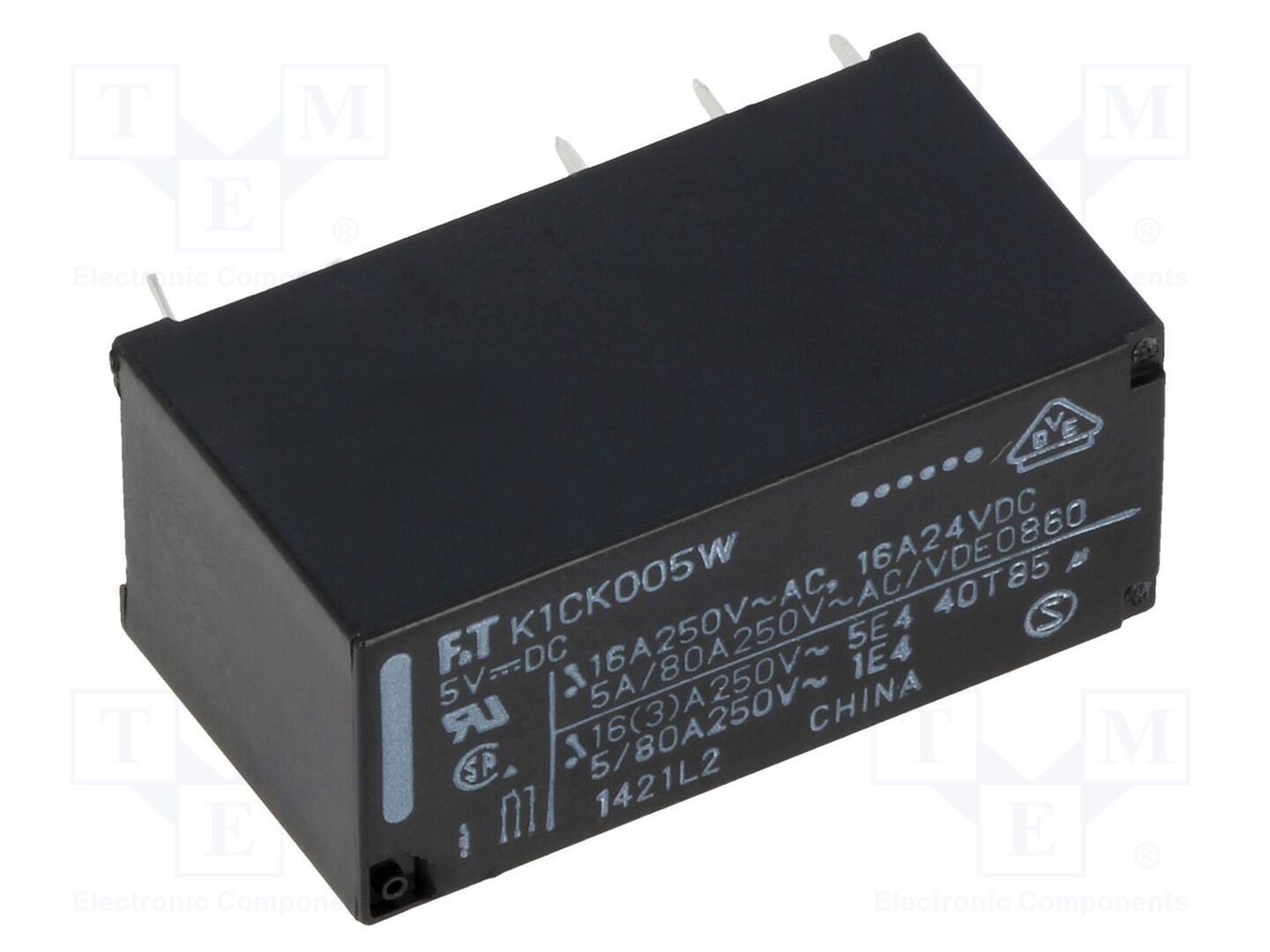 FCL Components FTR-K1CK005W Sähkömagneettinen rele 5VDC