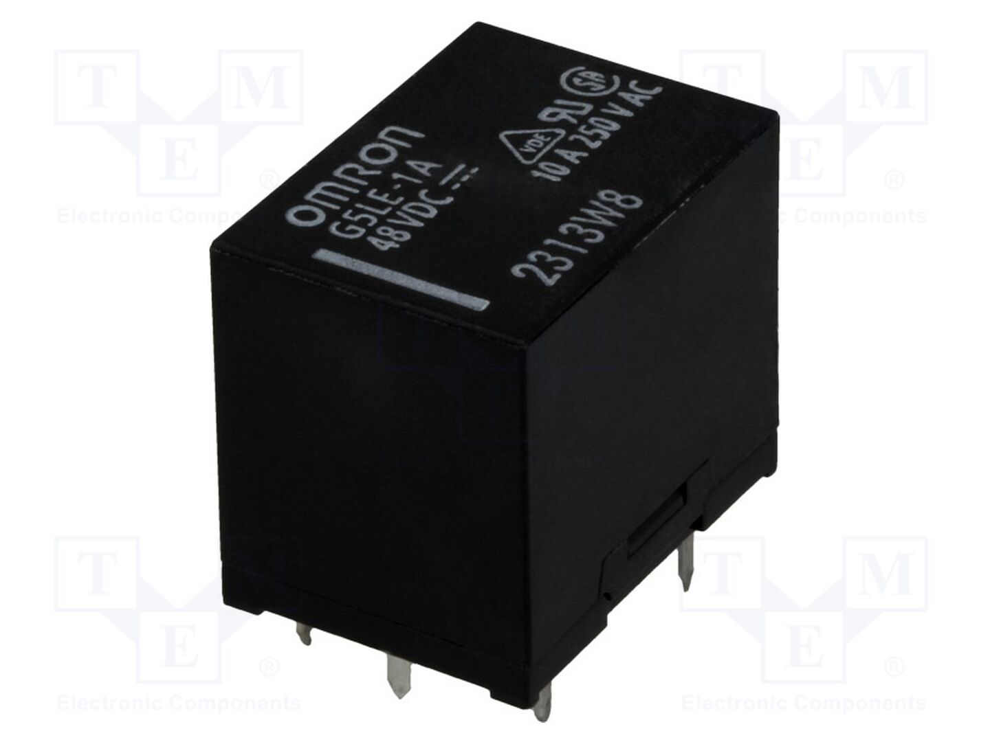 OMRON Electronic Components G5LE-1A-48 Sähkömagneettinen rele 48VDC (50 kpl erä)
