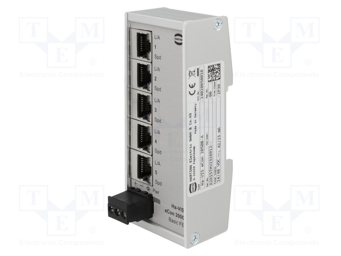 HARTING 24020050010 Ethernet-kytkin 9÷60VDC
