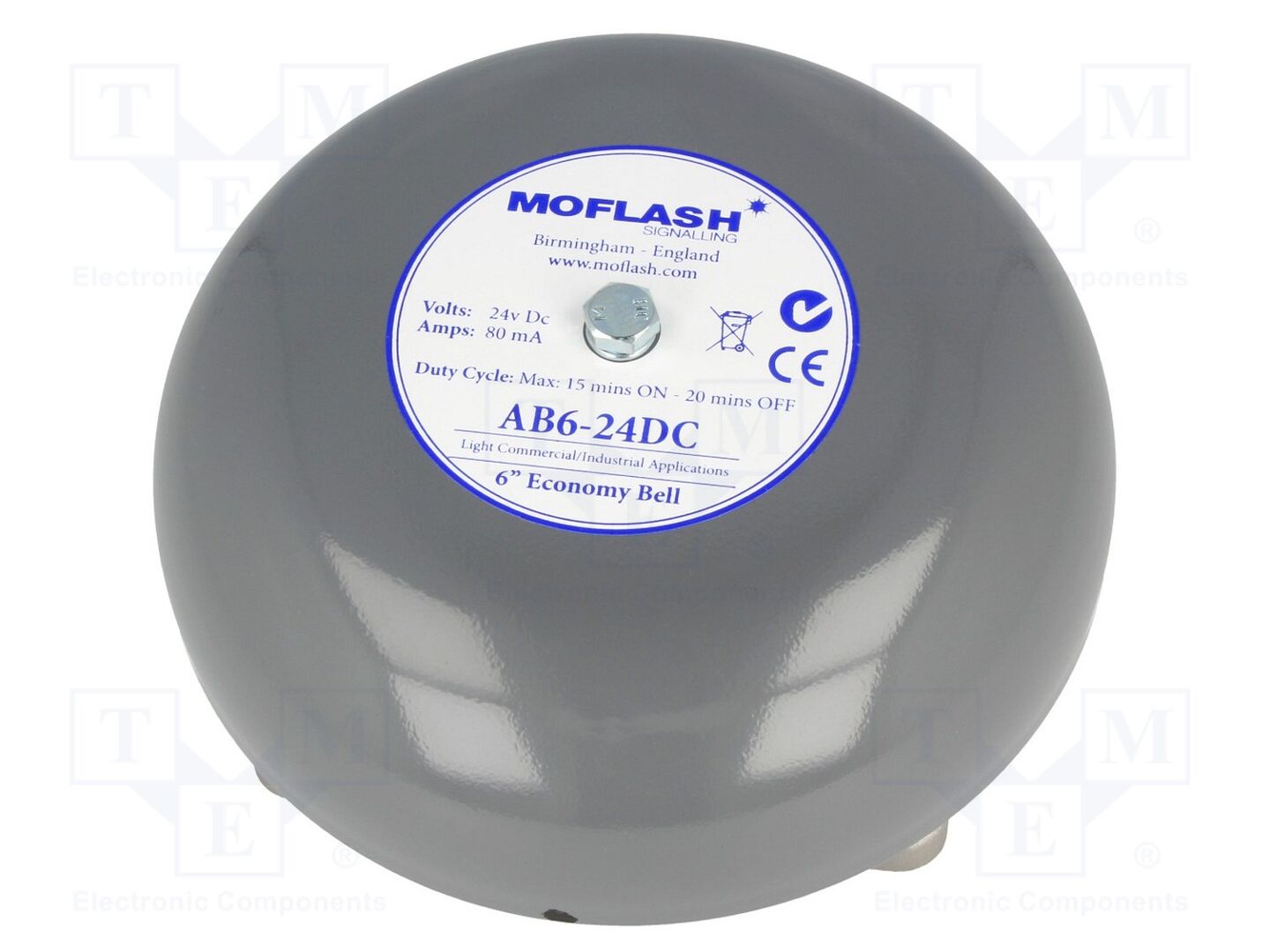 MOFLASH SIGNALLING AB6-24DC Äänimerkinantolaite 24VDC