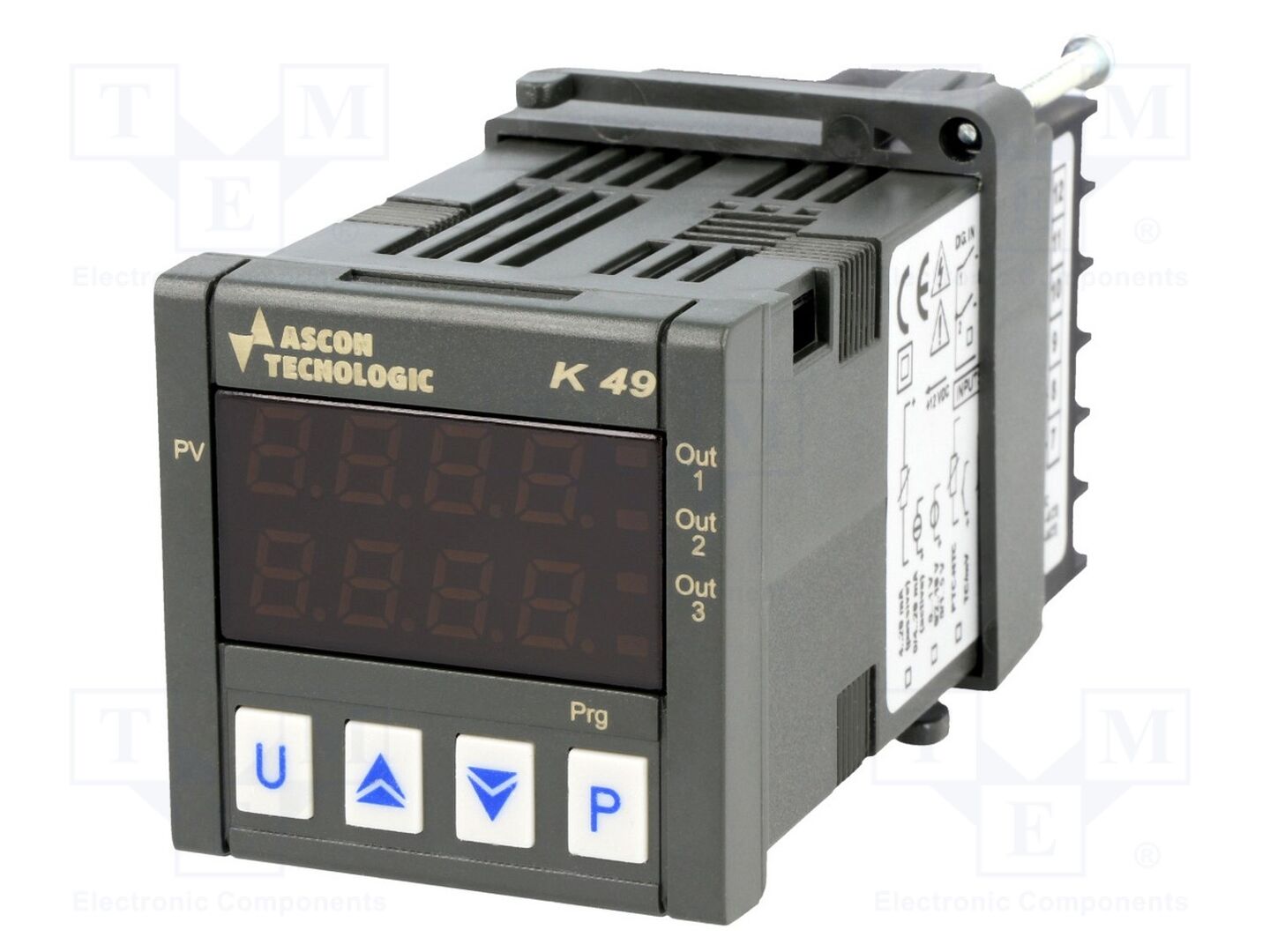 ASCON TECNOLOGIC K49P-HCRR Lämpötilasäädin 0÷999.9°C