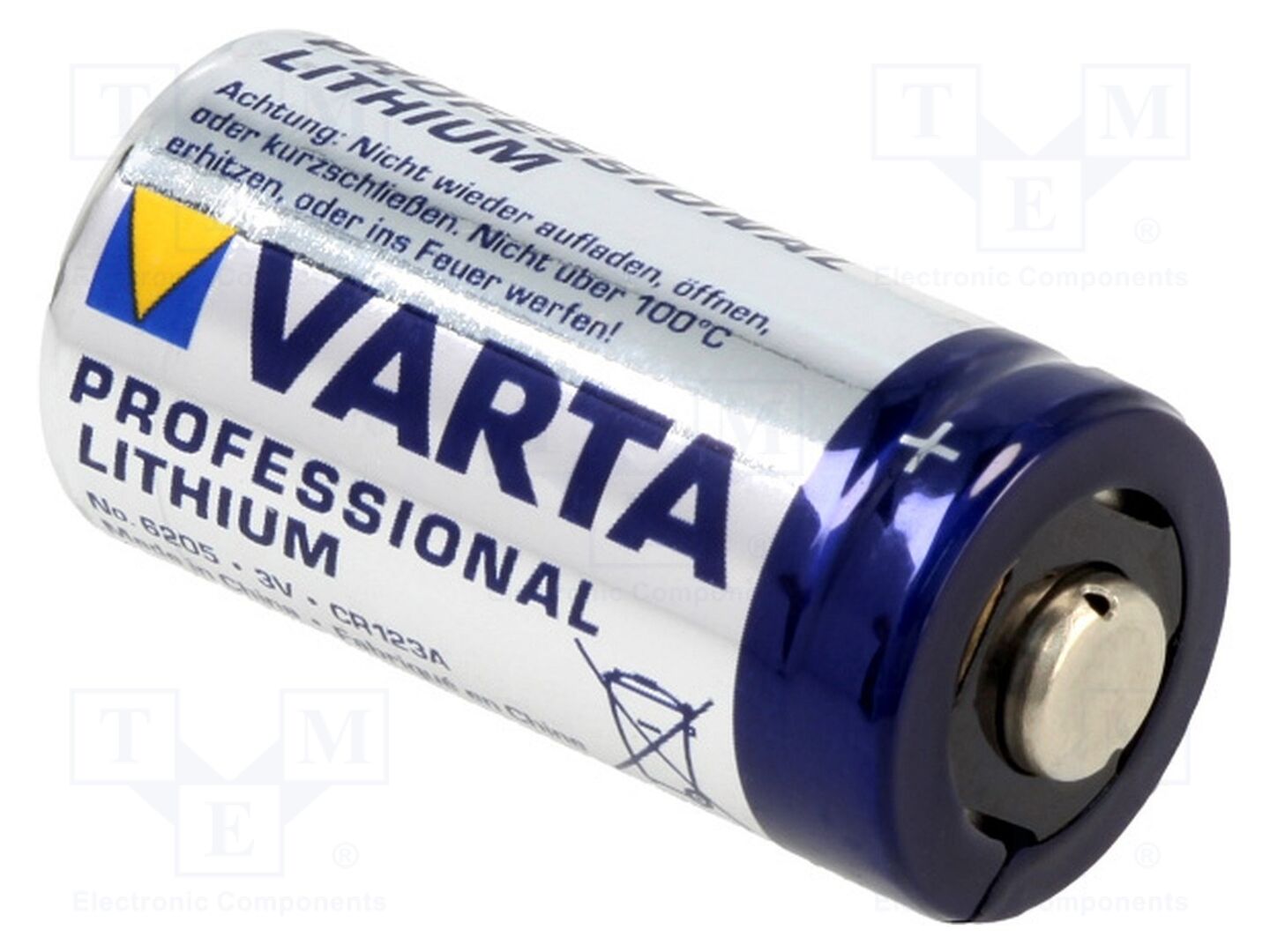 VARTA BAT-CR123/VA-BULK Litiumparisto 3V 1600mAh
