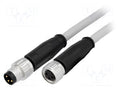 HARTING 21348081380020 Anturikaapeli M8, 2m