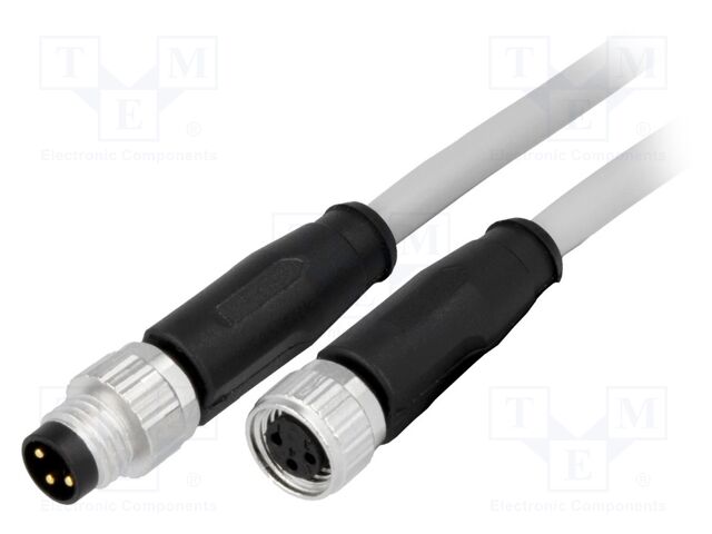 HARTING 21348081380050 Anturikaapeli M8, 5m