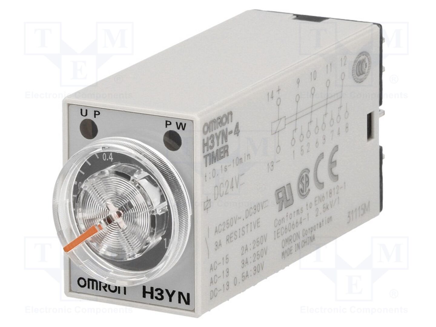OMRON H3YN-4-24DC Ajastin 24VDC