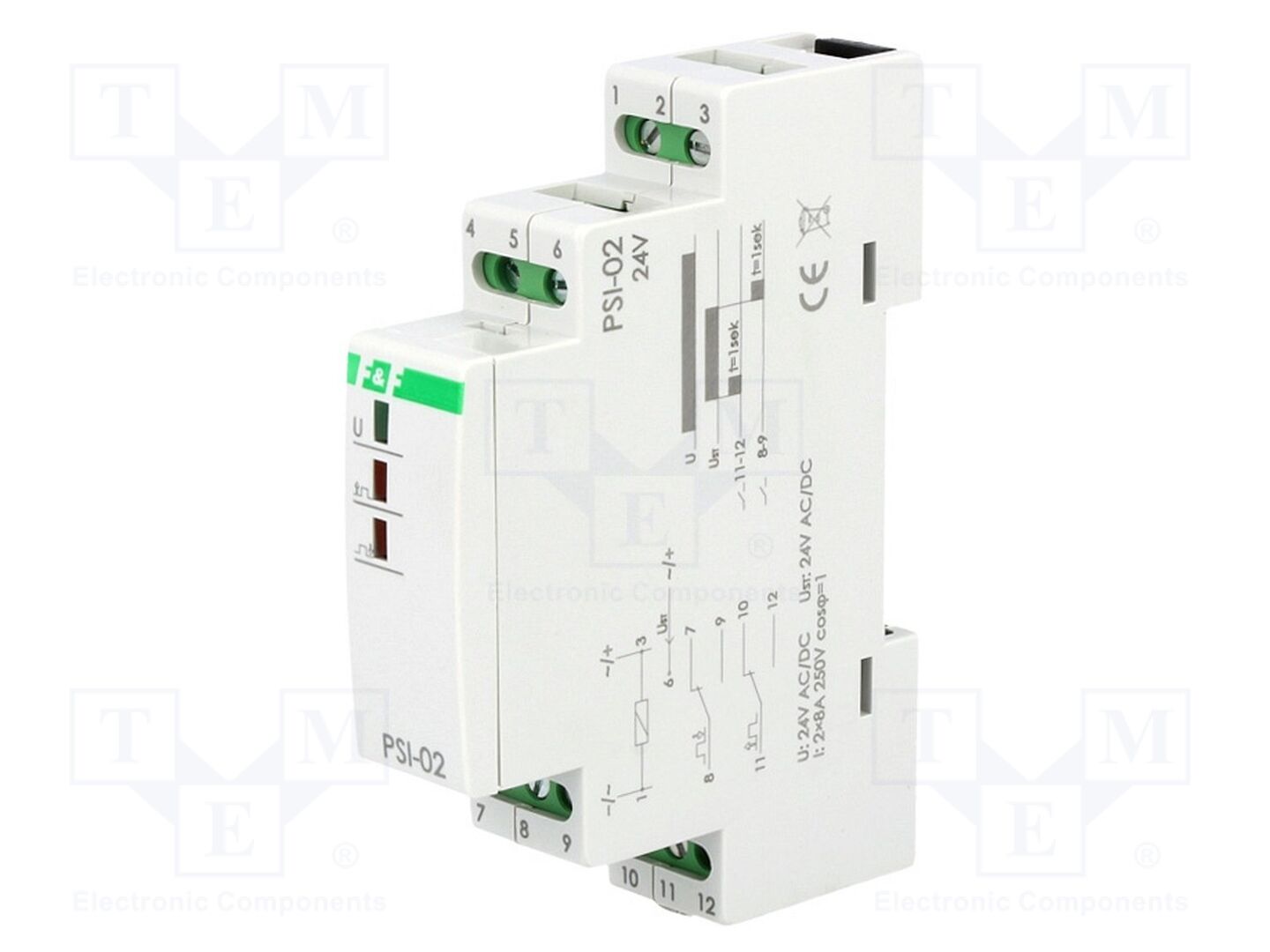F&F PSI-02-24V Jännitemuunnin 24VAC/DC