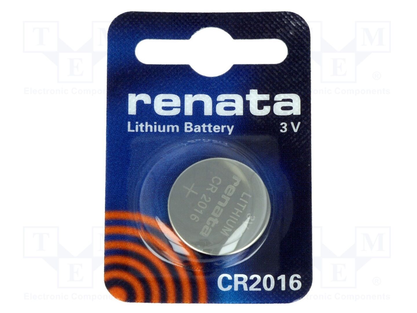 RENATA BAT-CR2016/RE-B Litiumparisto CR2016 3V (50 kpl erä)