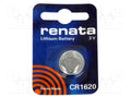 RENATA BAT-CR1620/RE-B Litiumparisto 3V (50 kpl erä)