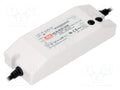 MEAN WELL HLN-60H-24A LED-verkkolaite 60W 24VDC