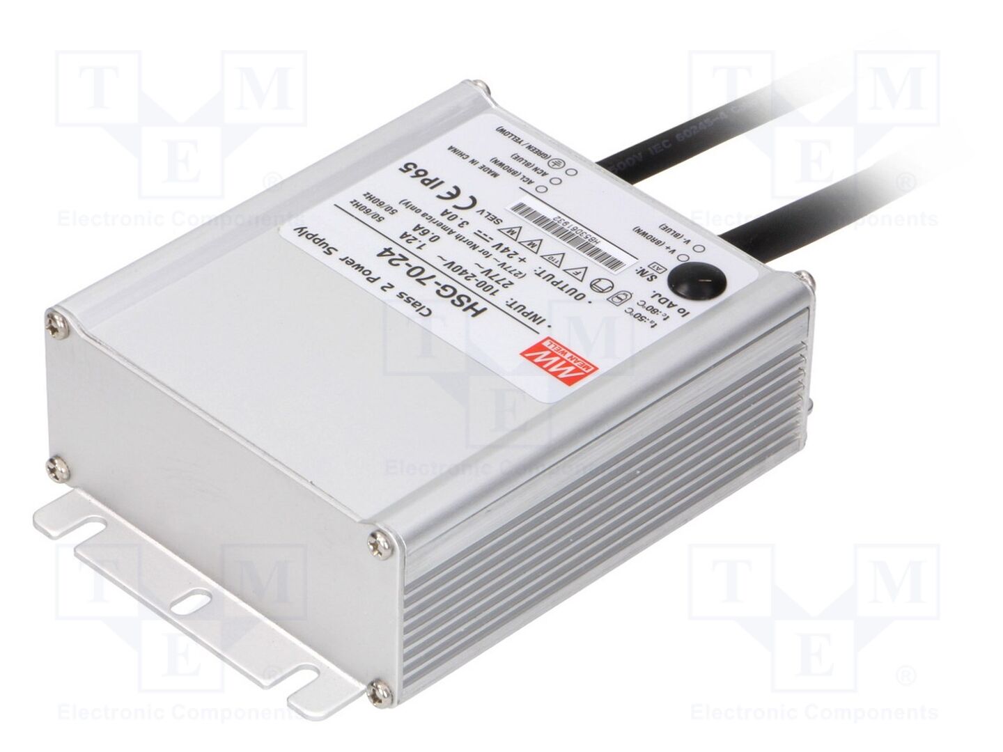 MEAN WELL HSG-70-24 LED-verkkolaite 72W 24VDC