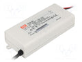 MEAN WELL PCD-60-1400B LED-virtalähde 60,2W 25-43VDC 1400mA