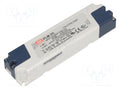 MEAN WELL PLM-25-500 LED-verkkolaite 25W 30-50VDC 500mA