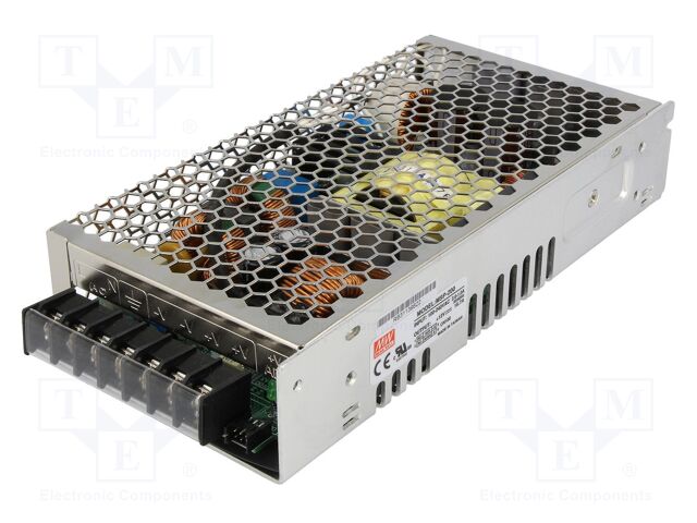 MEAN WELL MSP-200-5 Sisäänrakennettu kytkentävirtalähde 175W 5VDC 35A