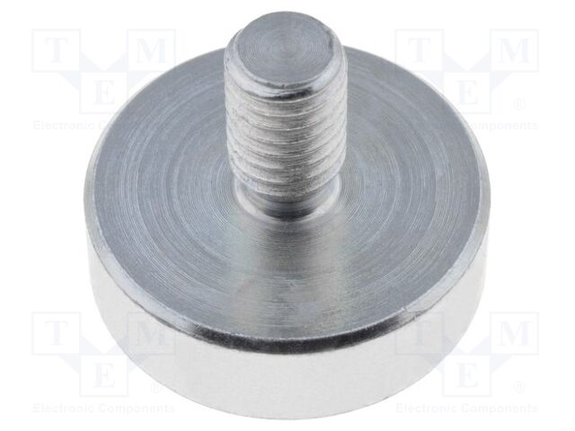 ELESA+GANTER GN50.3-ND-20-M6 Kestomagneetti 140N