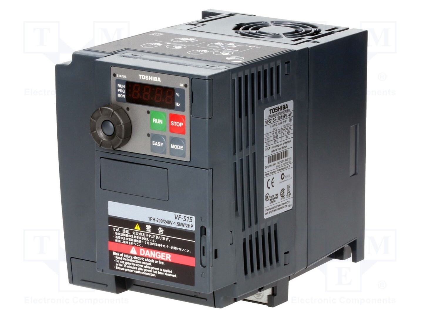 TOSHIBA VFS15S-2015PL-W Taajuusmuuttaja 1.5kW