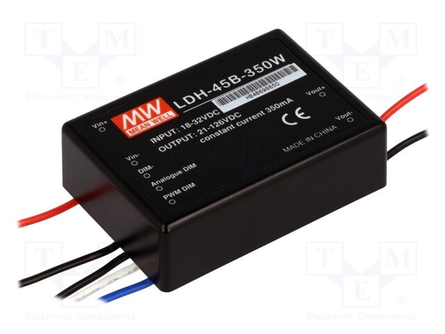 MEAN WELL LDH-45B-700W DC/DC-muunnin 44W