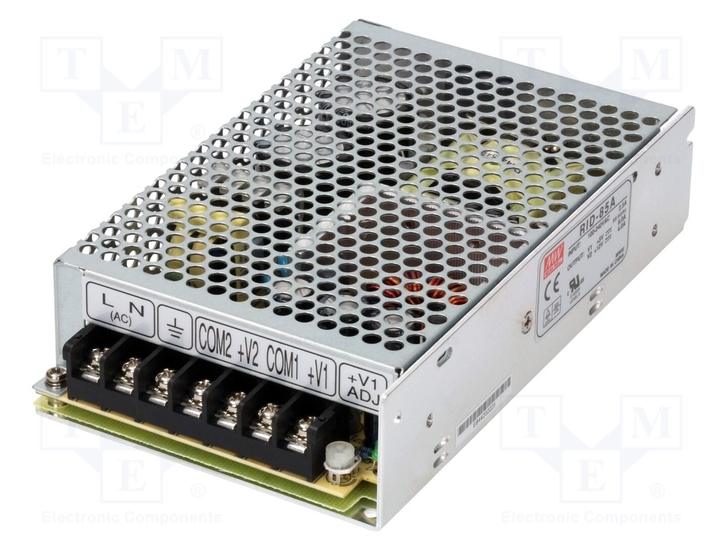 MEAN WELL RID-85A Sisäänrakennettu kytkentäsähkönsyöttö 88W 5VDC