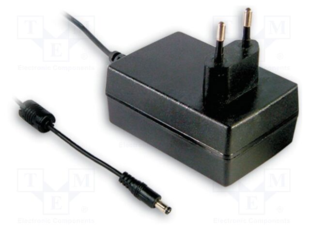 MEAN WELL GSM18E09-P1J Kytkinmuuntaja 9VDC Pistotulppa
