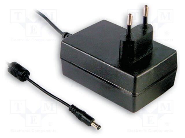 MEAN WELL GSM25E09-P1J Plug-in verkkolaite 9VDC