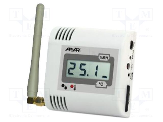 APAR AR436/1 Lämpötila- ja kosteusanturi IP20