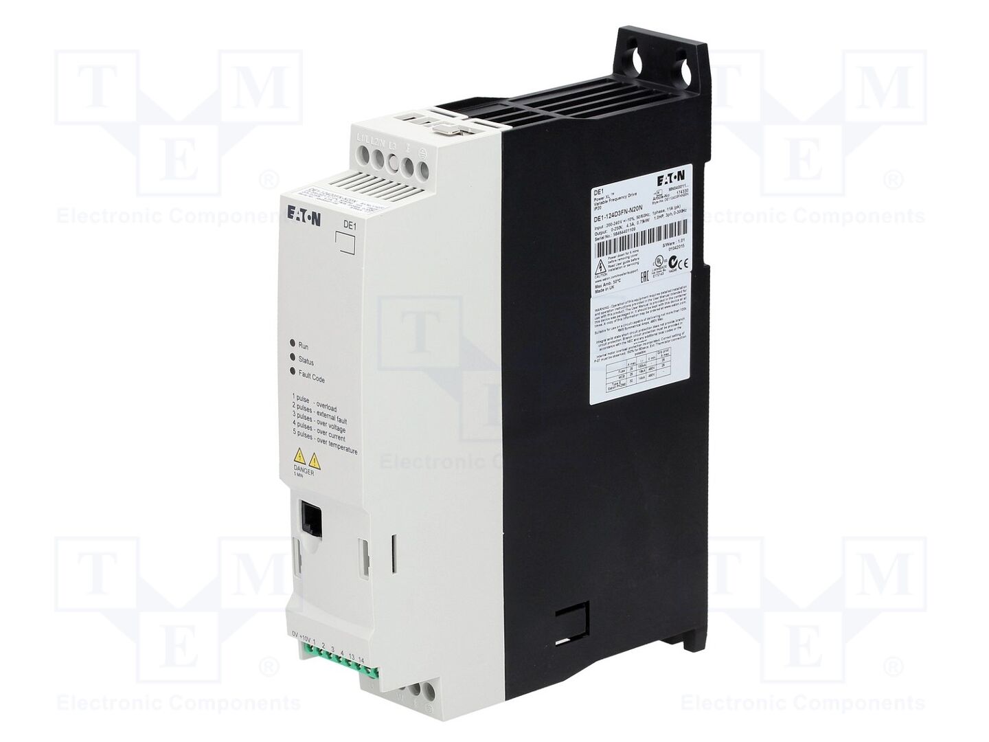 EATON ELECTRIC DE1-124D3FN-N20N Moottorikäynnistin 0.75kW