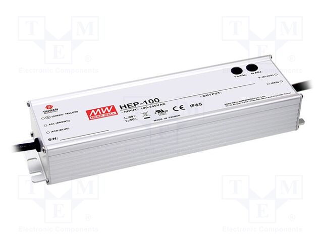 MEAN WELL HEP-100-54A Kytkinlähde 95,58W 54VDC modulaarinen