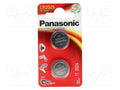 PANASONIC BAT-CR2025-P-2B Litiumparisto 3V (50 kpl erä)