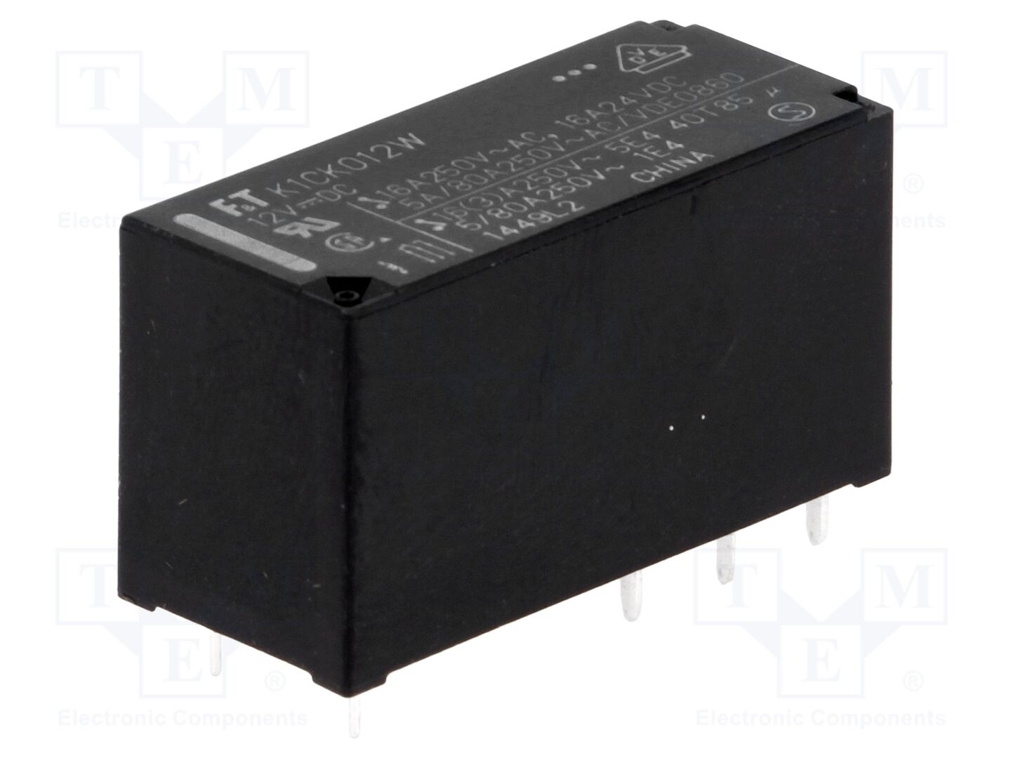 FCL Components FTR-K1CK012W Sähkömagneettinen rele 12VDC