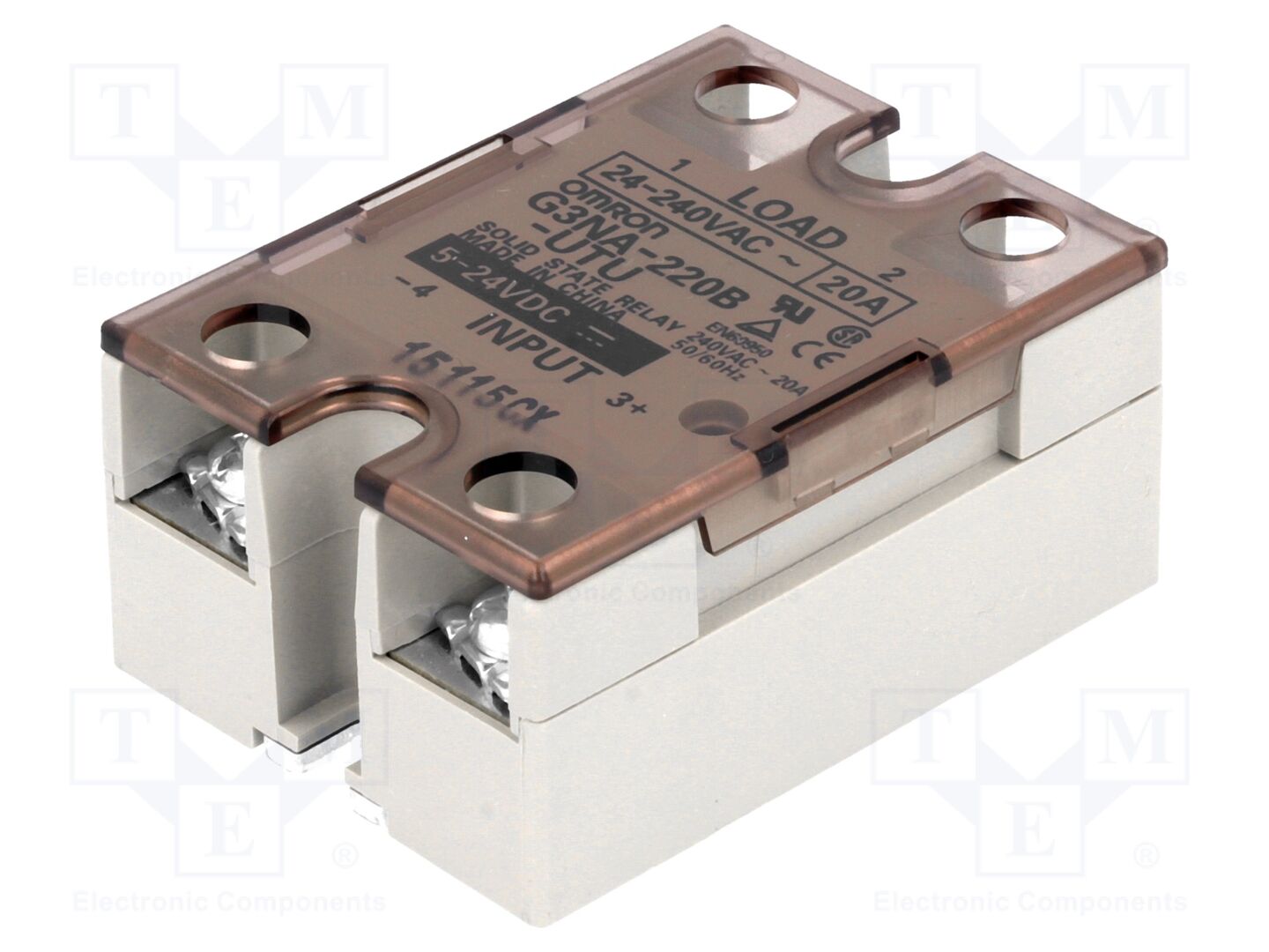 OMRON G3NA-220B-5-24 Puolijohderele 20A