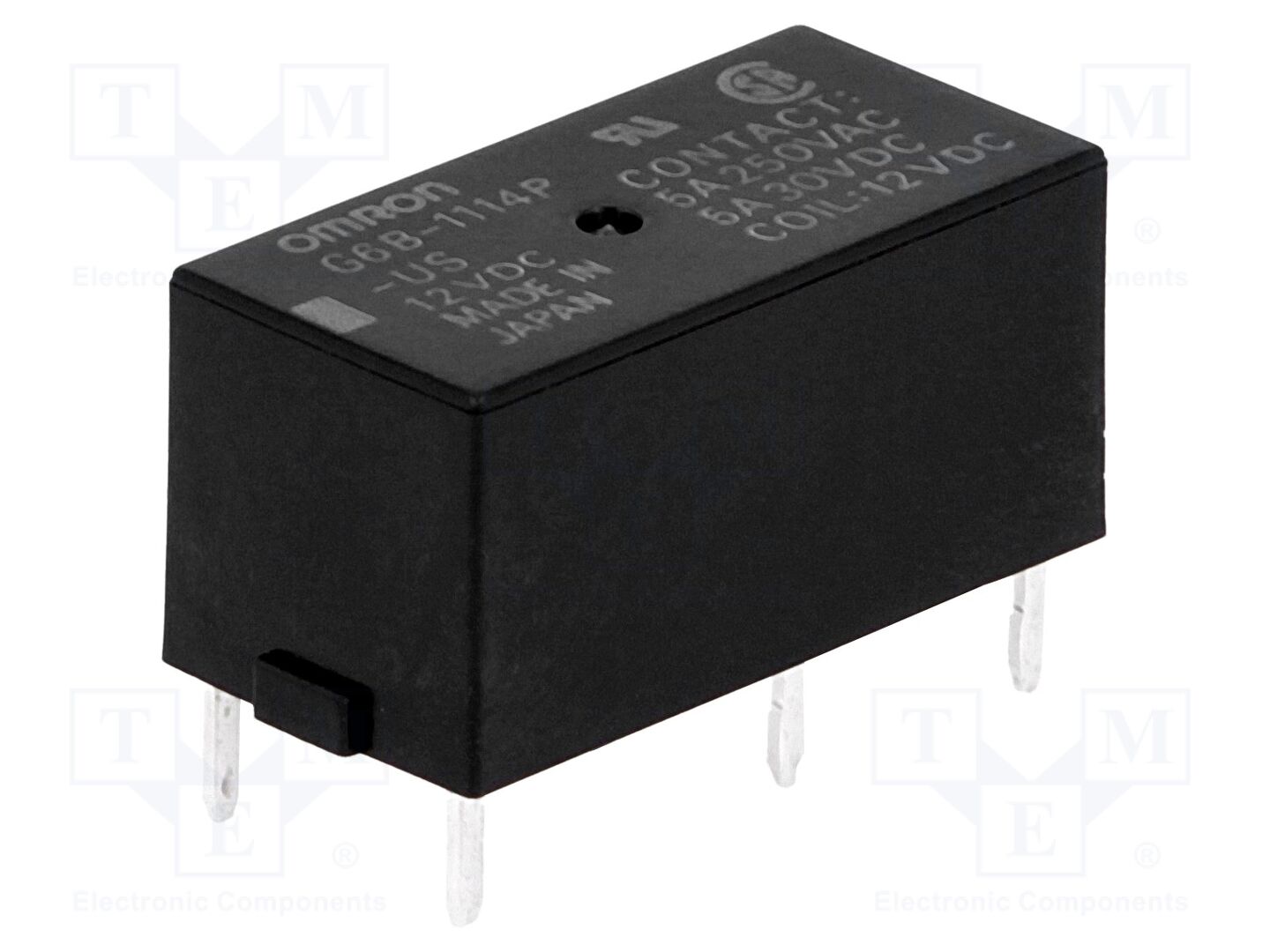 OMRON Electronic Components G6B-1114P-US-12DC Sähkömagneettinen rele 12VDC