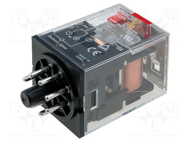OMRON MKS2PI-230AC Sähkömagneettinen rele 230VAC