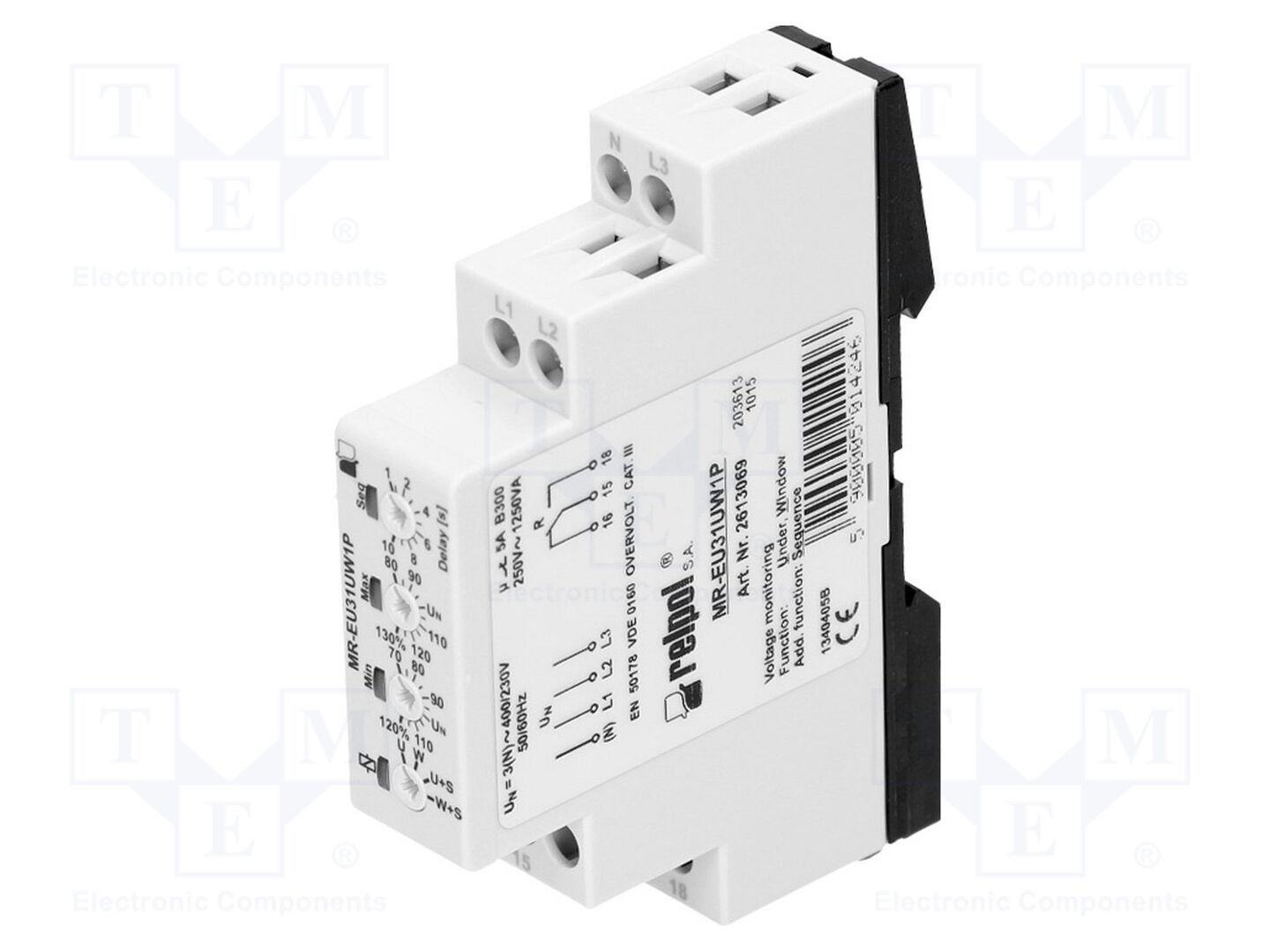 RELPOL MR-EU31UW1P Valvontarele 230VAC