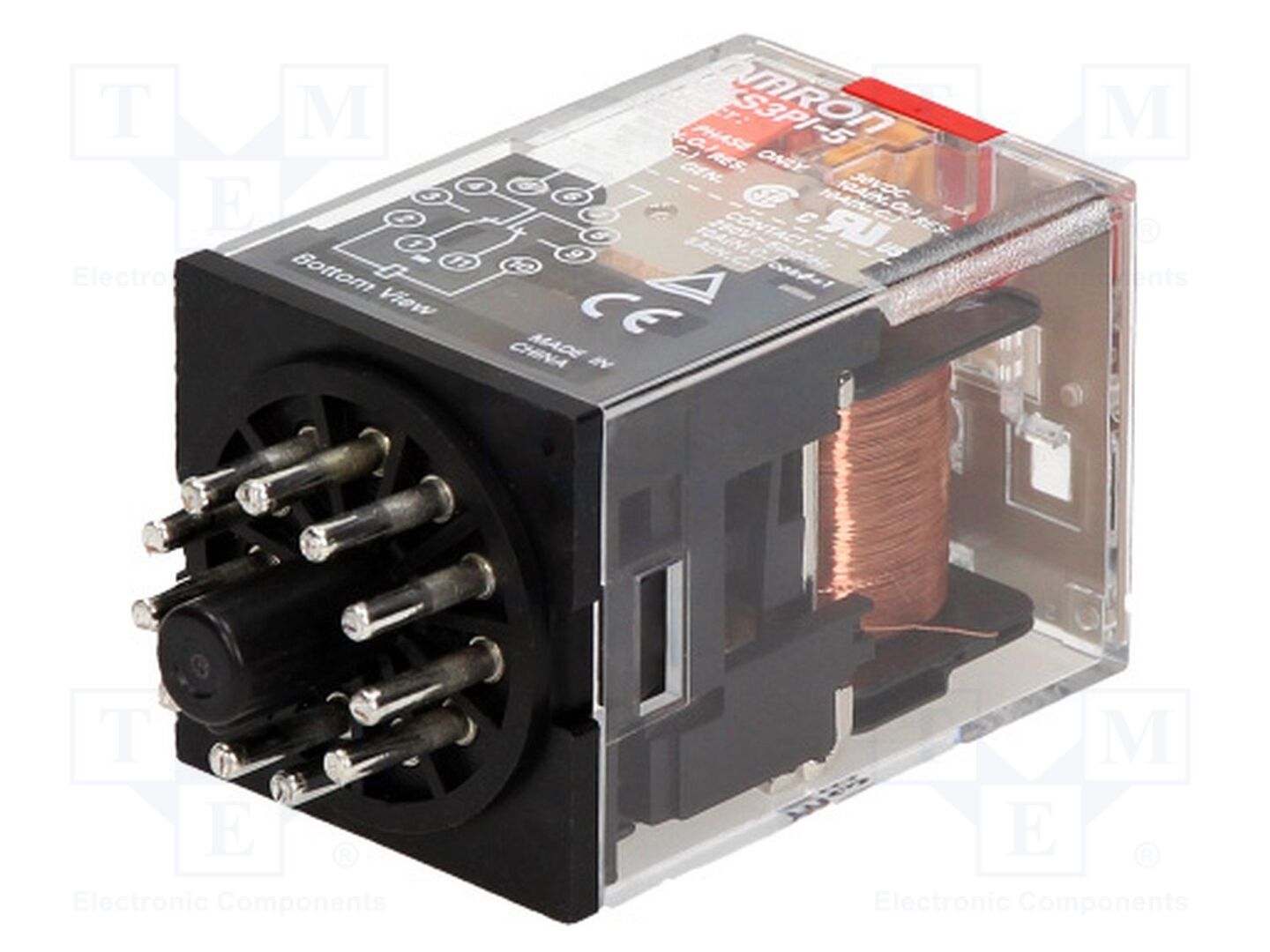 OMRON MKS3PI-5-110AC Sähkömagneettinen rele 110VAC