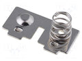 KEYSTONE 5214 Paristokotelo ja -pidike Button-like/spring contact (50 kpl erä)