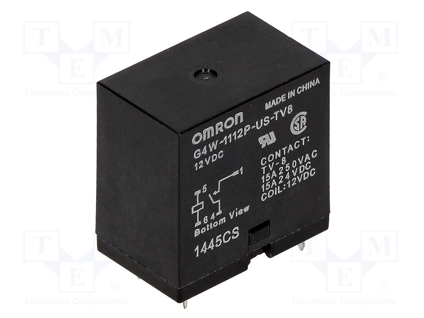 OMRON Electronic Components G4W-1112PUSTV812DC Sähkömagneettinen rele 12VDC