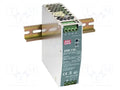 MEAN WELL EDR-150-24 DIN-kiskoon asennettava kytkentävirtalähde 156W 24VDC 6,5A