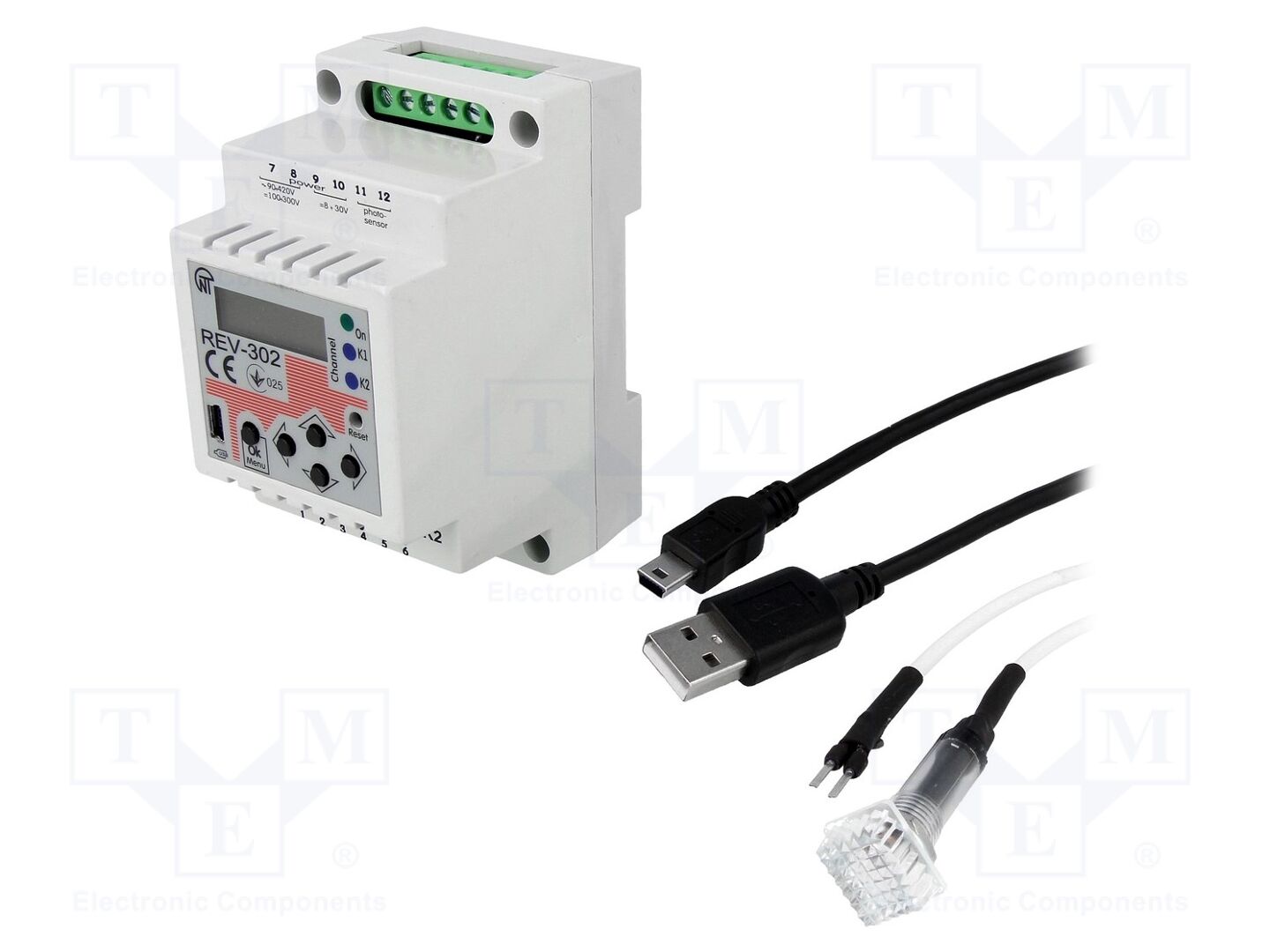 NOVATEK ELECTRO REV-302 Digitaalinen ajastin 8÷30VDC
