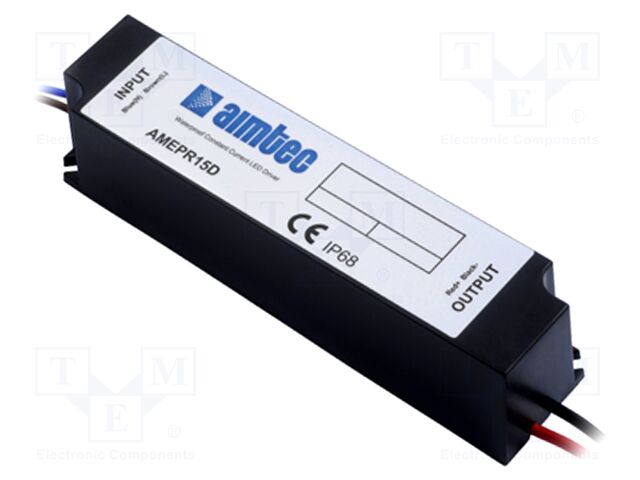 AIMTEC EPR15D15100AZ220W LED-verkkolaite 15W 8-15VDC 1A