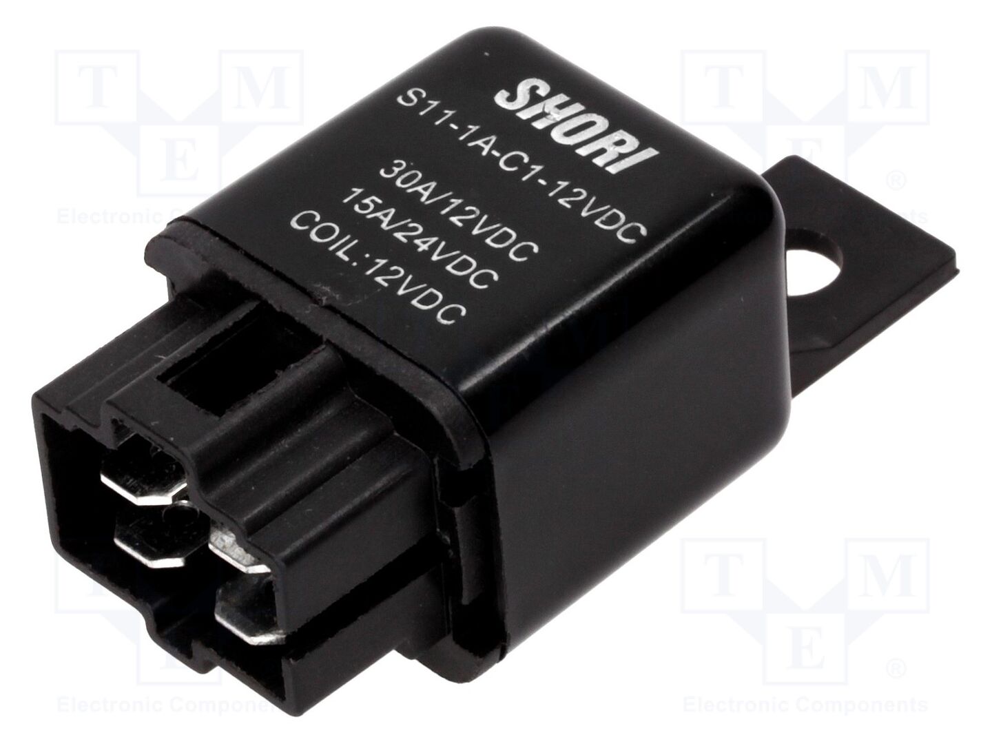 SHORI ELECTRIC S11-1A-C1-12VDC Sähkömagneettinen rele 12VDC (50 kpl erä)