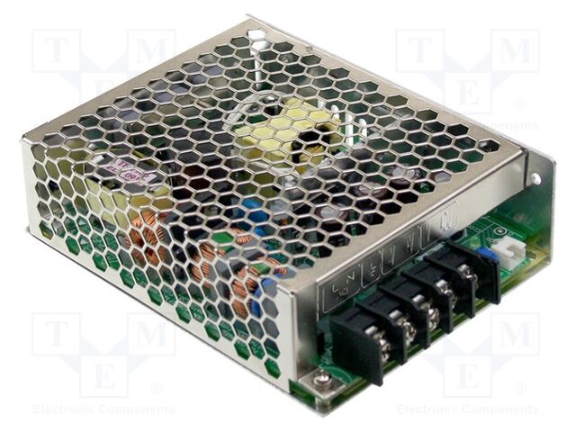 MEAN WELL HRP-75-24 Sisäänrakennettu kytkentävirtalähde 24VDC 76,8W