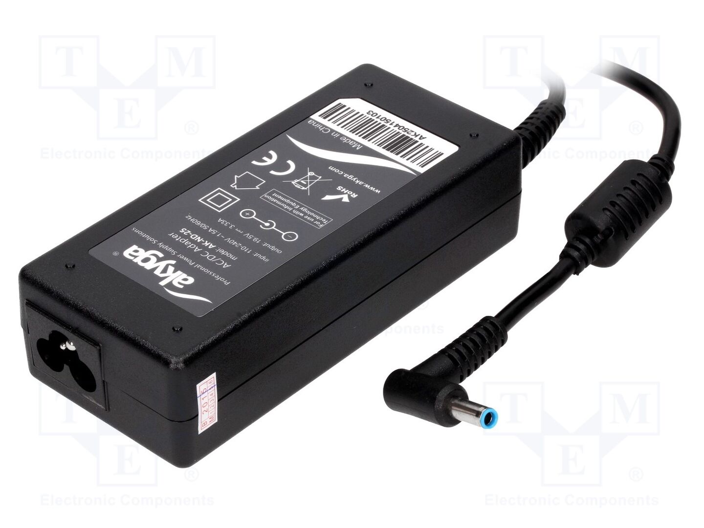 AKYGA AK-ND-25 Kannettavan tietokoneen virtalähde 19.5VDC 3.33A 65W
