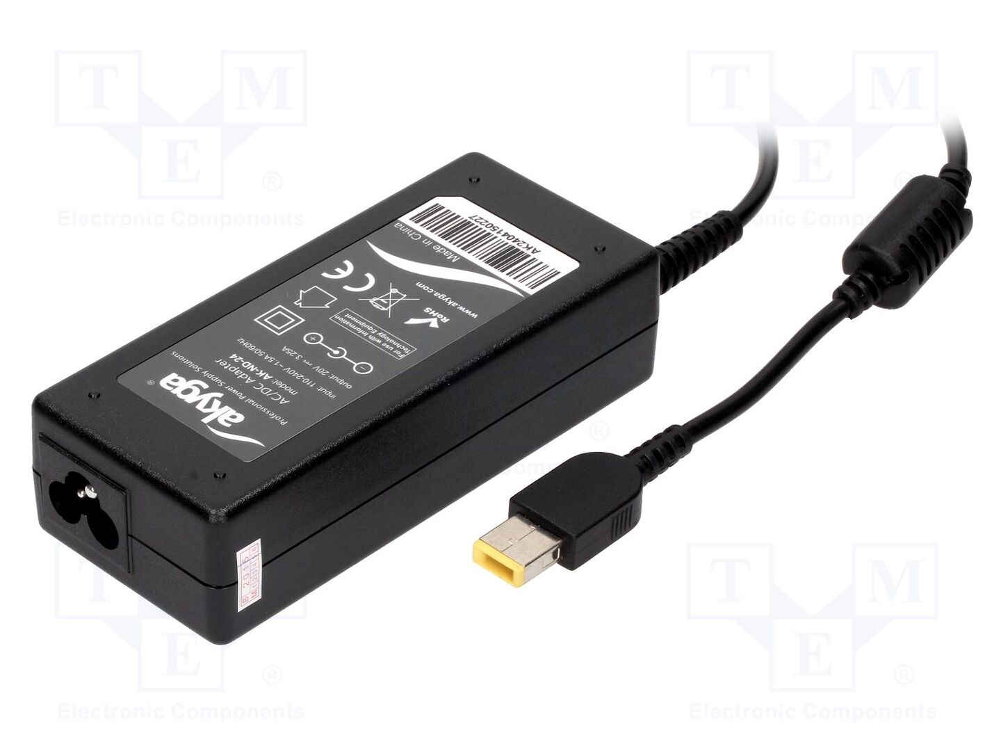 AKYGA AK-ND-24 Kannettavan tietokoneen verkkolaite 20VDC 3.25A 65W