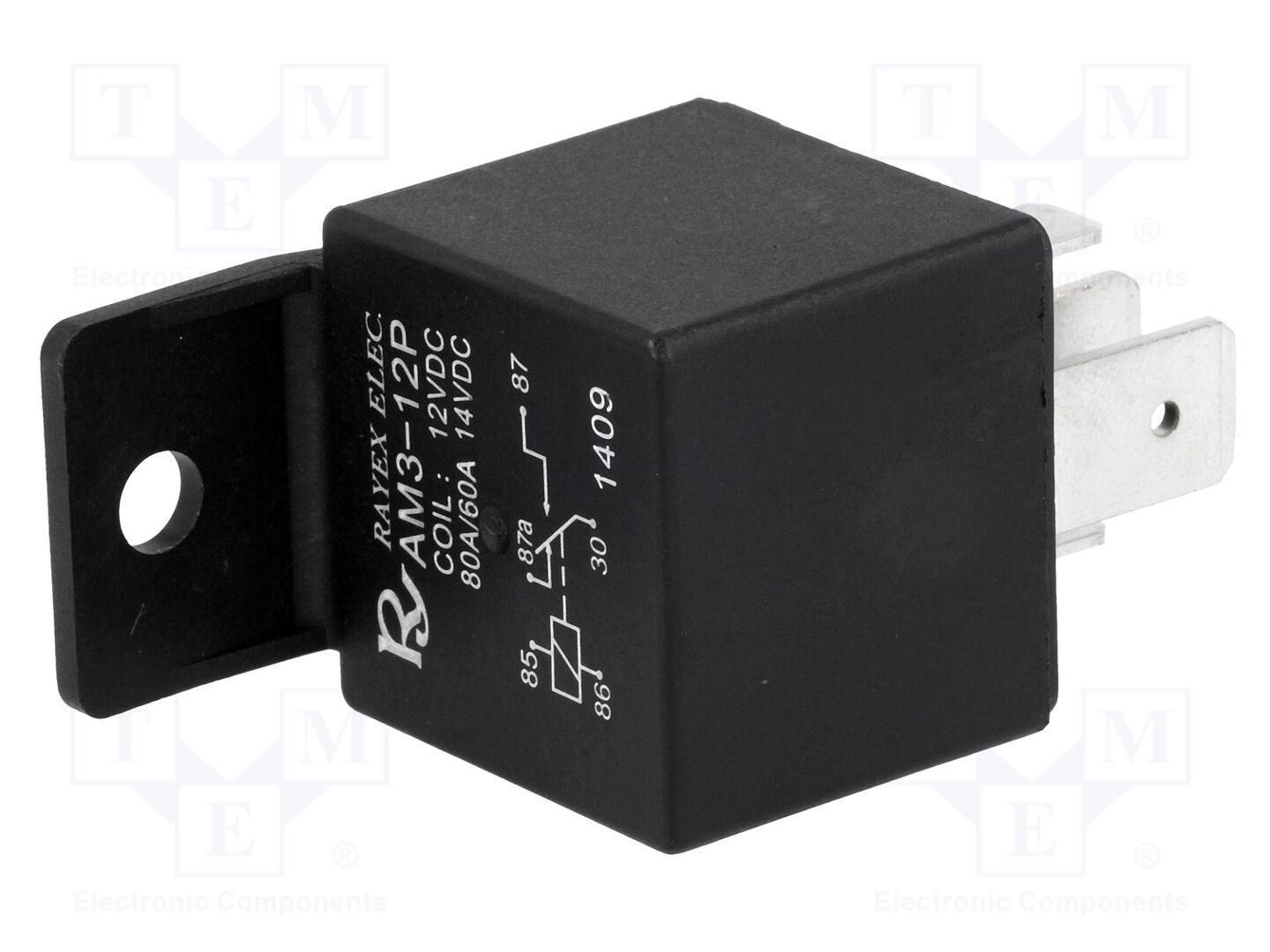 Recoy/RAYEX ELECTRONICS AM3-12CF Sähkömagneettinen rele 12VDC