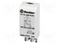 FINDER 99.02.0.230.98 Suojamoduuli LED-merkkivalolla